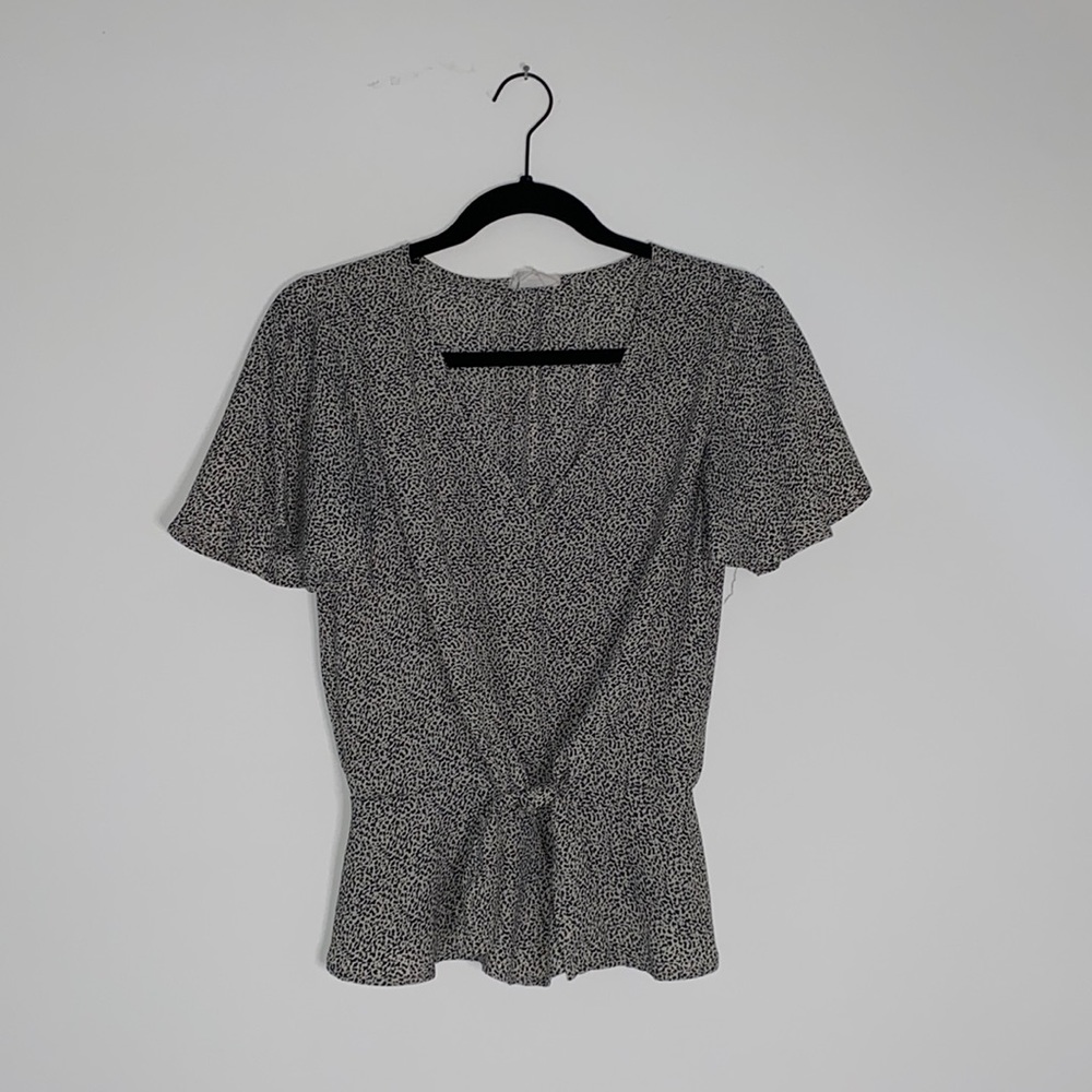 Tie Front Blouse